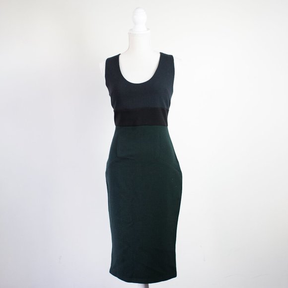 Anthropologie Colorblock Sleeveless Dress | Size M - Picture 2 of 9